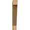 Ekena Millwork Traditional Block Rough Sawn Bracket, Western Red Cedar, 6"W x 36"D x 40"H BKT06X36X40TRA05RWR - alternate 3